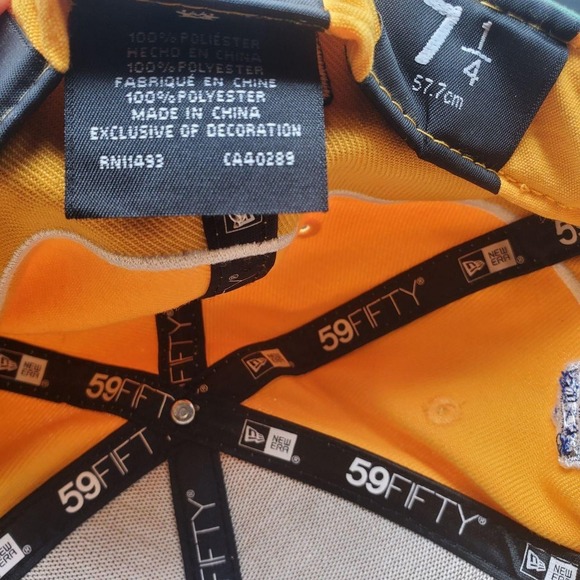 Green Bay Packers Hat Cap 59FIFTY Fitted Mens 7 1/4 Green NFL Football New Era - Picture 9 of 9